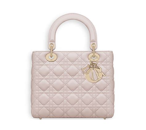 lady dior bag in rose poudre lambskin price australia|Lady Dior leather bag.